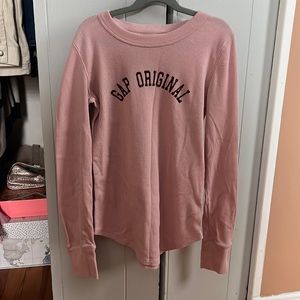 Pink And Brown GAP, Long Sleeve T-shirt 🩷ෆ🤎